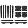 14pcs Carbon Fiber Car Door Handle Bowl Scratch Protective Stickers Cars Sticker Car Handle Anti-collision Protection Strip