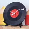 Musical Black Record Wall Clock for Art Wall Music Room Decorations