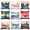 Abstract Sunrise Scenery Pillowcase Dormitory Decoration Office Living Room Sofa Home Pillowcase
