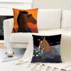B BoJack Horseman Personalized Pillow Cover Kids Bedroom Wild Party Decor Pillowcase Kid Birthday Shower Gift