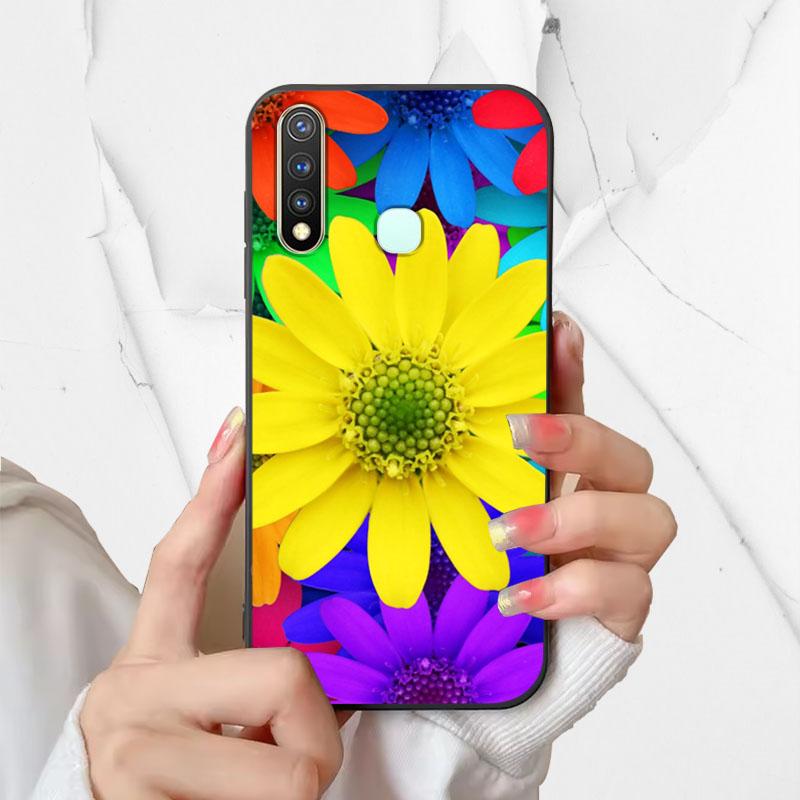 Чехол Для Vivo Y19 Y 19 Чехол Силиконовый Мягкий ТПУ Чехол Для Телефона Для Vivo Y19 1915 VIVOY19 Funda Capa Модный Ударопрочный Корпус Coque