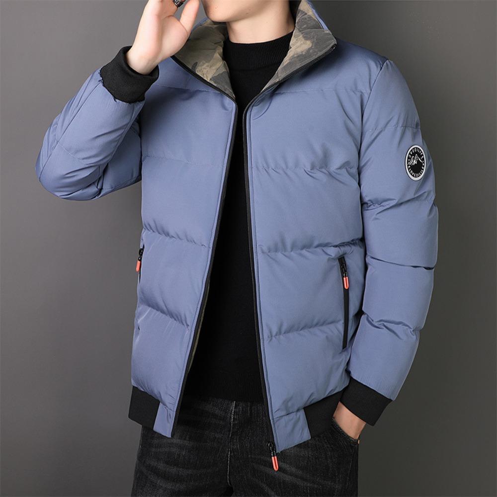 Men's Cotton-padded Jacket, a Trendy Brand, Loose, Thick and Warm Cotton-padded Jacket with a High-end Feel