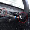 2/4Pcs Metal Springs Car Boot Lid Lifting Spring Clamp Trunk Lifter  Trunk Lid Automatically Open