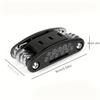 16-in-1 Motorcycle Folding Multi-Tool Kit Portable Repair Tool Hex Torx Screwdriver Wrench for Riding Maintenance ATV Dirt Bike