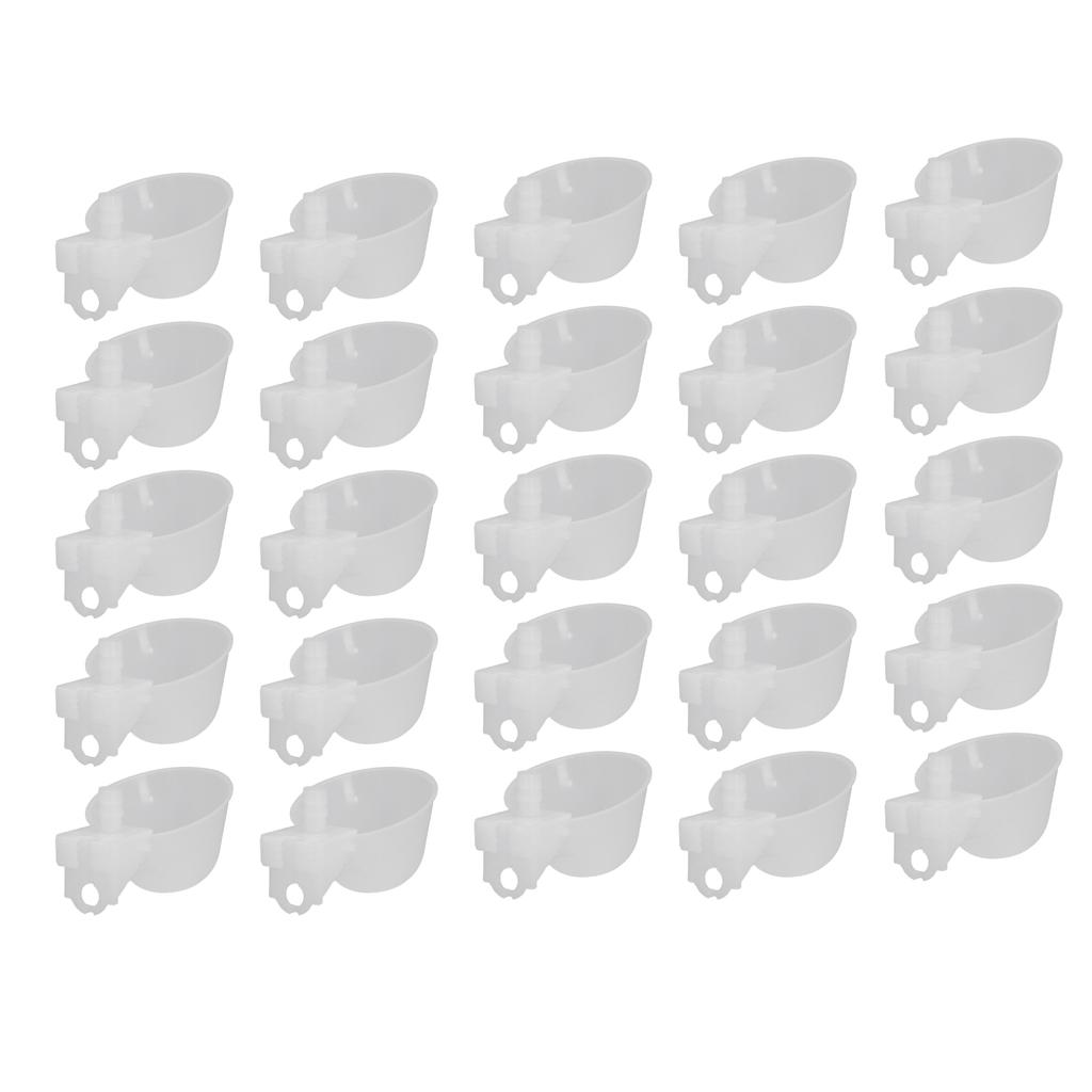 25 комплектов подвесных поилок для кур с автоматической чашей для поения птицы