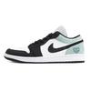 Air Jordan 1 Puppy Fragment Низкие Винтажные Баскетбольные Кроссовки Мужские Черно-Зеленые 553558-132(Команда85-)