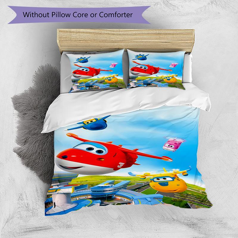 Train Adventure: Titipo's Journey 3‑Piece Bedding Set,Soft Duvet Cover with 33 Pillowcases,Multi‑Scene Home Dorm Use,Ideal Gift for Birthday & Holiday