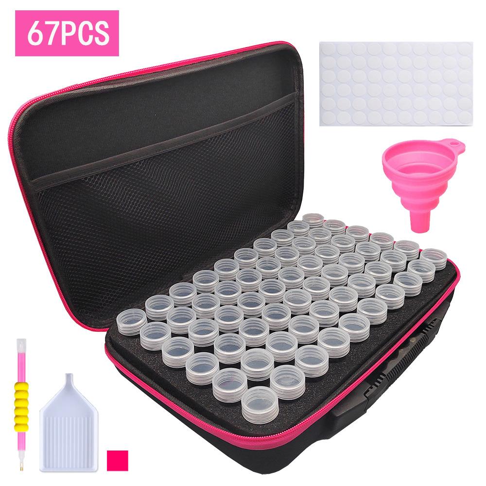 Diamond Embroidery Box Shockproof Storage Box For Painting Accessories Display Case Organizer Ideal For Craft Supplies And Artwork Storage
