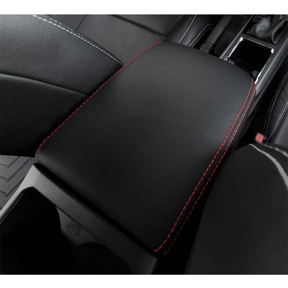 1 шт. Кожаная крышка подлокотника центральной консоли черная для пикапа Toyota Tacoma