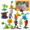 Растения против Зомби 2 Игровой набор Кактус Горохострел Кокосовая пушка Подлинная игровая сцена Фигурка Украшения Мягкий Силикон Подарок на День Рождения мальчик