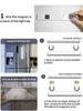 Датчик движения, ночник для шкафа, светодиодное USB-освещение, кухонный шкаф, шкаф, лампа, аккумуляторная магнитная светодиодная лампа