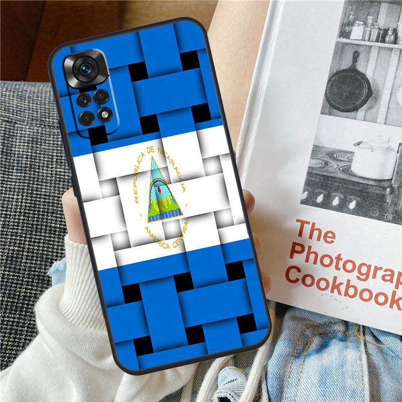 Чехол с флагом Никарагуа для Xiaomi Redmi Note 12 10 9 11 Pro 9S 10S 11S 12S Чехол для Redmi 12 9C 10C 12C 13C