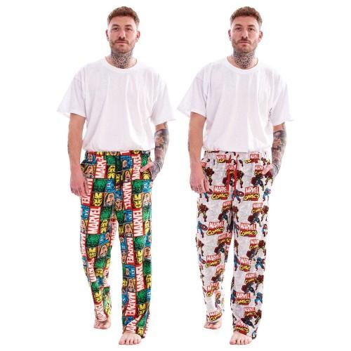 Marvel Avengers Mens Lounge Pants (Pack of 2)