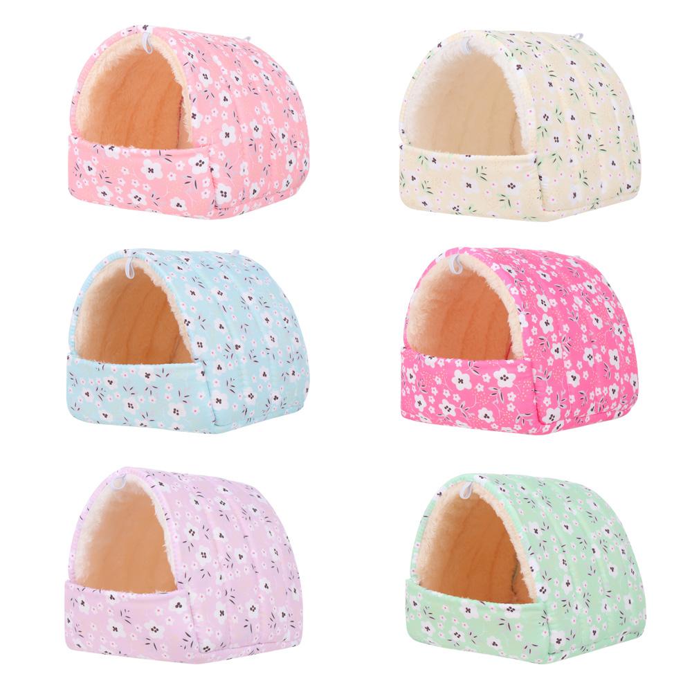 Зимний удобный кролик, белка, хомяк, дом, морская свинка, гнездо, спальная кровать для маленьких животных, теплый коврик