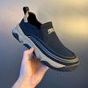 Модная осень 2025 Мужская повседневная спортивная обувь Удобная нескользящая уличная обувь для бега Платформа Вулканизированная обувь Zapatillas De Hombre