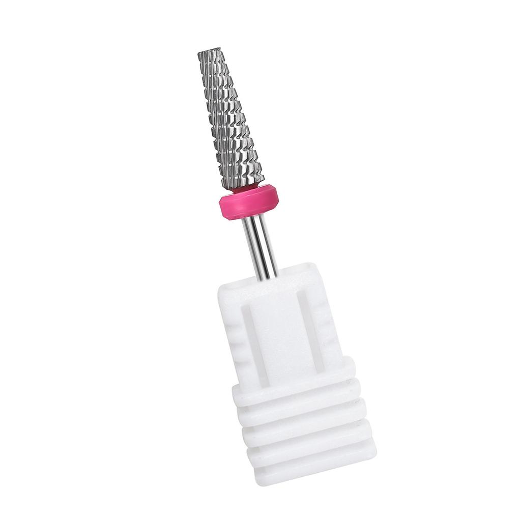 Сверла для ногтей из вольфрамовой стали, инструмент для дизайна ногтей, 5 в 1, фреза, маникюрный инструмент для маникюрного салона