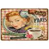 Metal Sign Coffee Tin Sign Posters Wall Decorations Vintage Cafe Retro Club Pub Bar Painting Home Decor Friends Wall Art Plaque