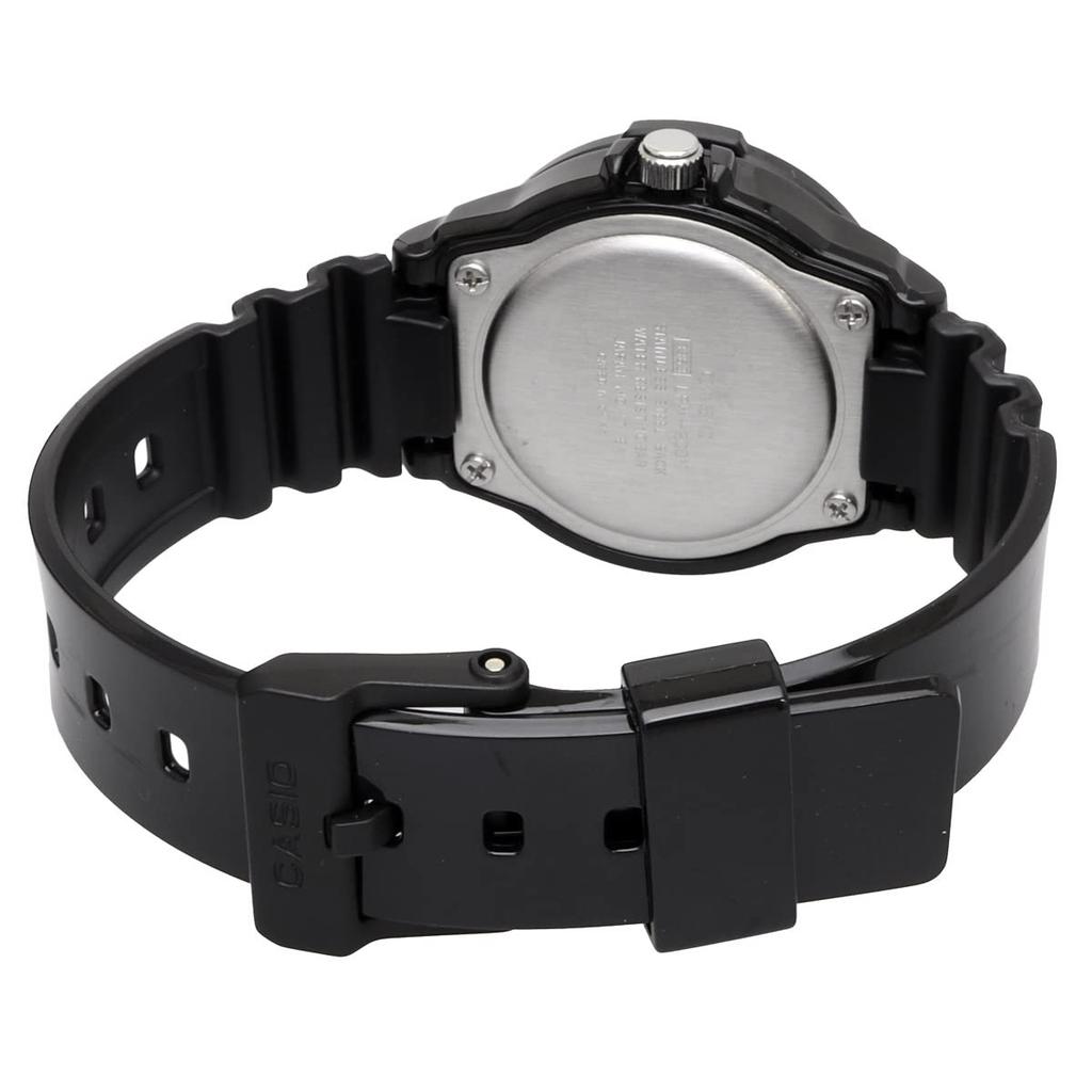 Casio Аналоговые часы LRW -200H-2EV / -200H-4BV Женские/Детские Дешевые часы Casio в глянцевом черном цвете с синим металликом или в глянцевом белом цвете с розовым (Импортный)