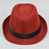 Соломенная шляпа Trilby Sun Hat Мужская женская летняя Панама Дизайнерская пляжная шляпа Fedora