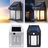 Solar Powered Outdoor Wall Light With Motion Sensor For Garden And Patio Decor