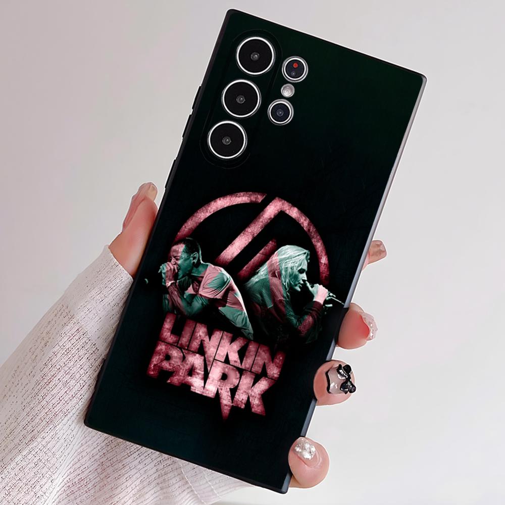 Чехол для телефона Band L-Linkin P-Park Cool для Samsung Серии S S21 S22 S23 S24 S25 FE Plus Ultra Мягкий ТПУ, приятный для кожи