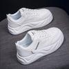 Модные Роскошные Новые Высококачественные Дышащие Кроссовки для Утренней Пробежки 2024 Женские Толстая Подошва Увеличенные Универсальные Повседневные Кеды