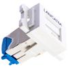 Panduit Cat6A JIS Plate Jack Kit, White, JAOSSP6ATGMW