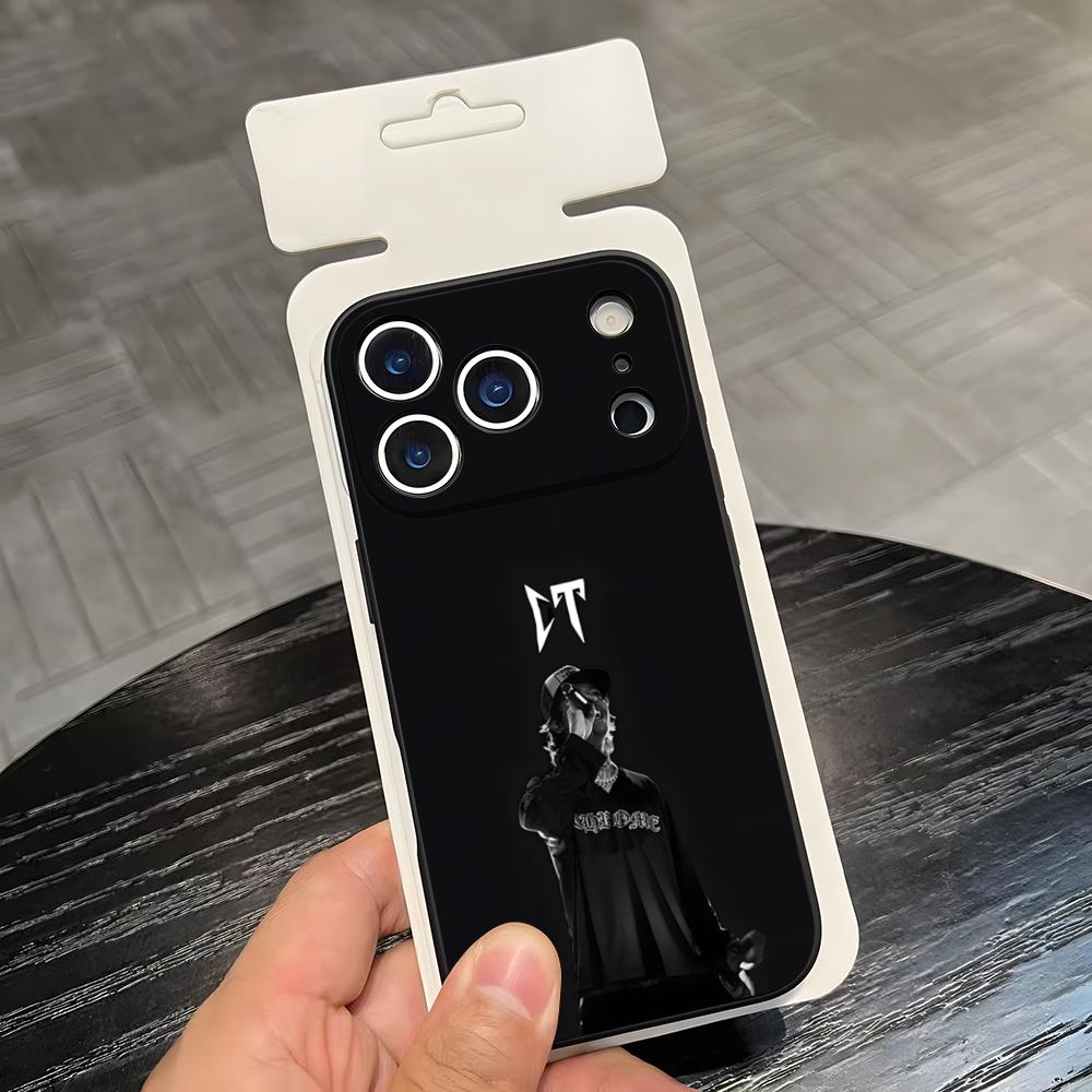 Чехол для телефона N-Natanael Cano Nata Для IPhone 17 Air 16 E Pro Max 15 14 13 Mini 12 Pro 11 Max Plus Черный Мягкий