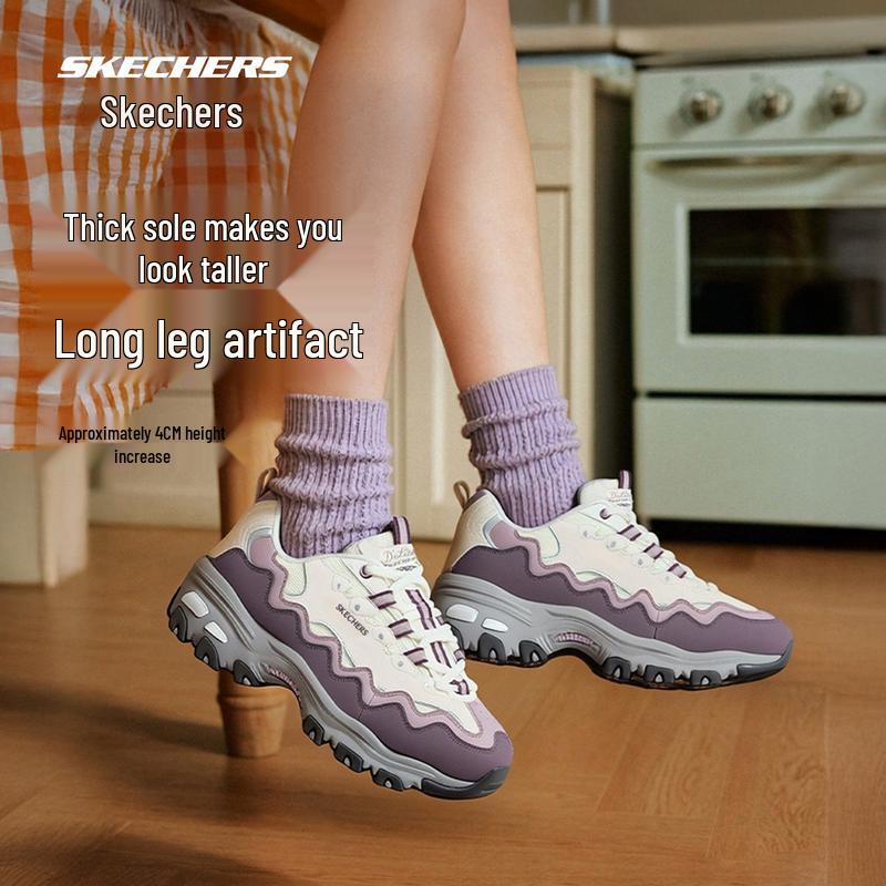 Skechers Женские модные повседневные массивные кроссовки 150725