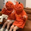 Autumn/Winter American Retro Pumpkin Hoodie - Unisex Youth Pullover by National Tide Brand