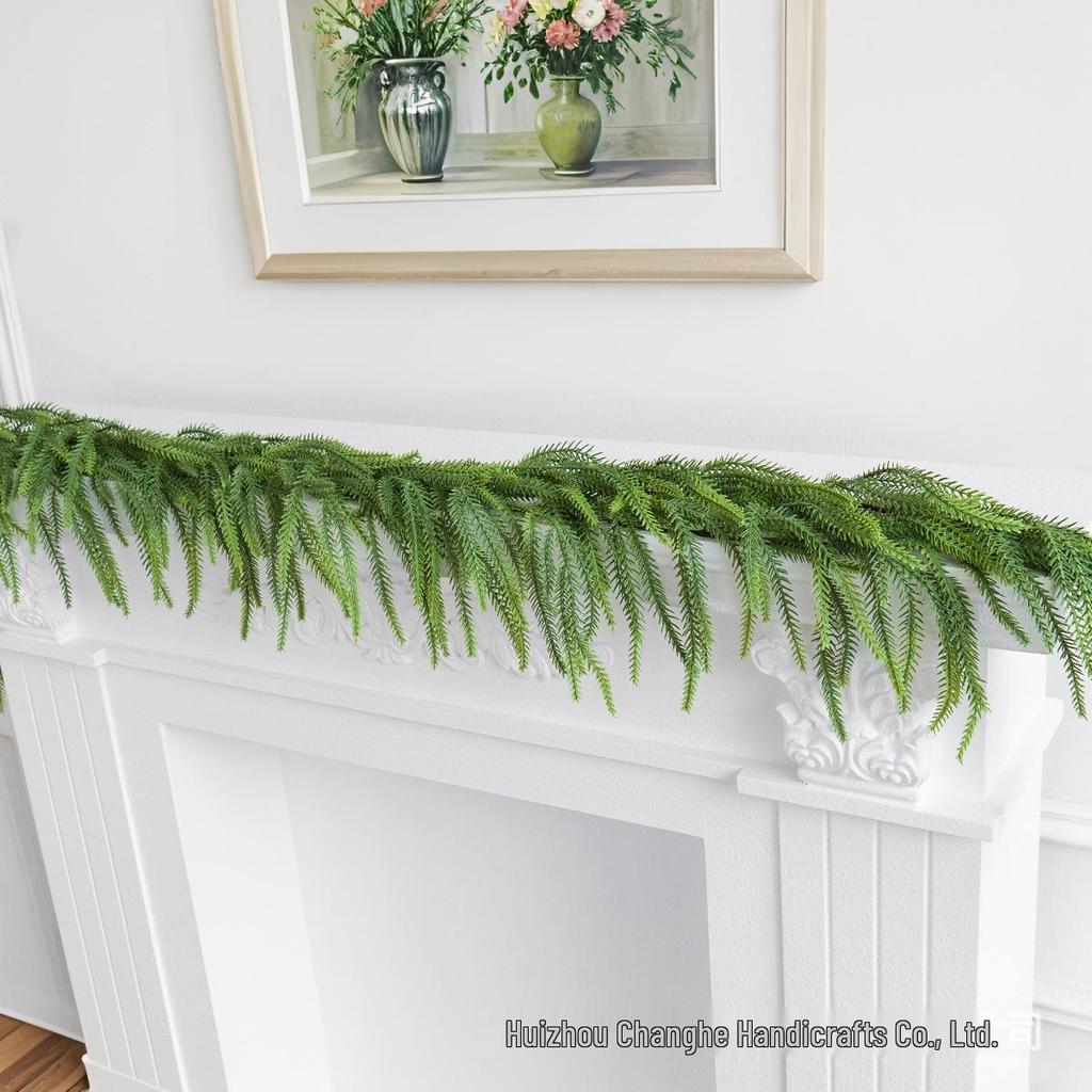 1.5m Realistic Norfolk Pine & Cypress Vine Christmas Decoration