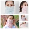 Breathable Ice Silk Mask Nylon Sunscreen Veil High Quality Face Gini Mask