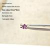 Sparkling Zirconium Titanium Heart & Cross Cartilage Ear Studs - Light Luxury Niche Jewelry