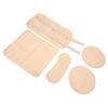 4pcs Castor Oil Packs Set Prevent Leakage Adjust Strap Reusable Castor Oil Wrap for Neck Waist