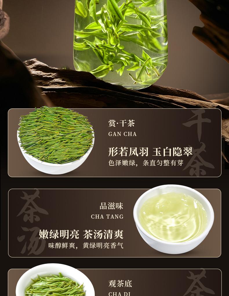 Jieying Green Tea White Tea Anji 200g Gift Box