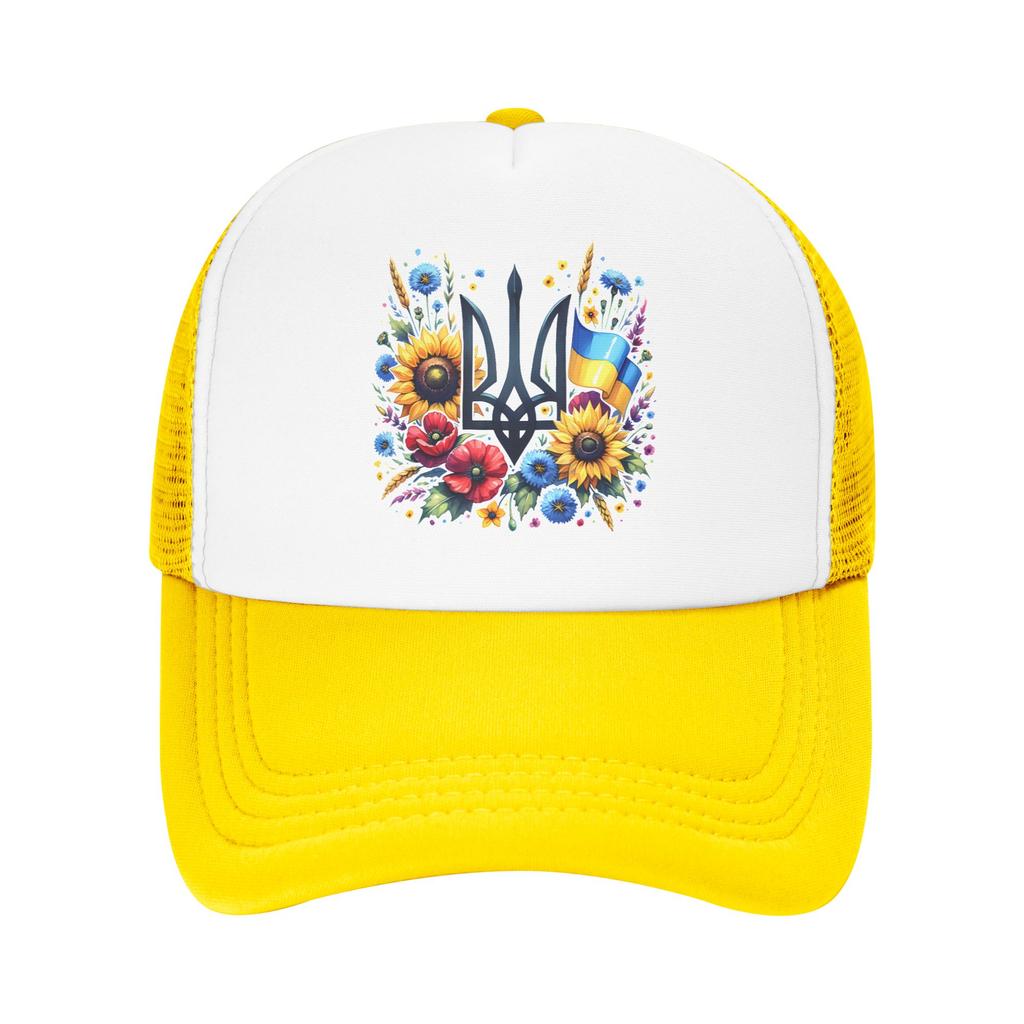 Украинский Трезубец Tryzub Украина Сетчатая Бейсболка Взрослая Спортивная Кепка Тракер Рабочая Кепка Кепка Папы Спортивная Кепка Летние Кепки Тракеры