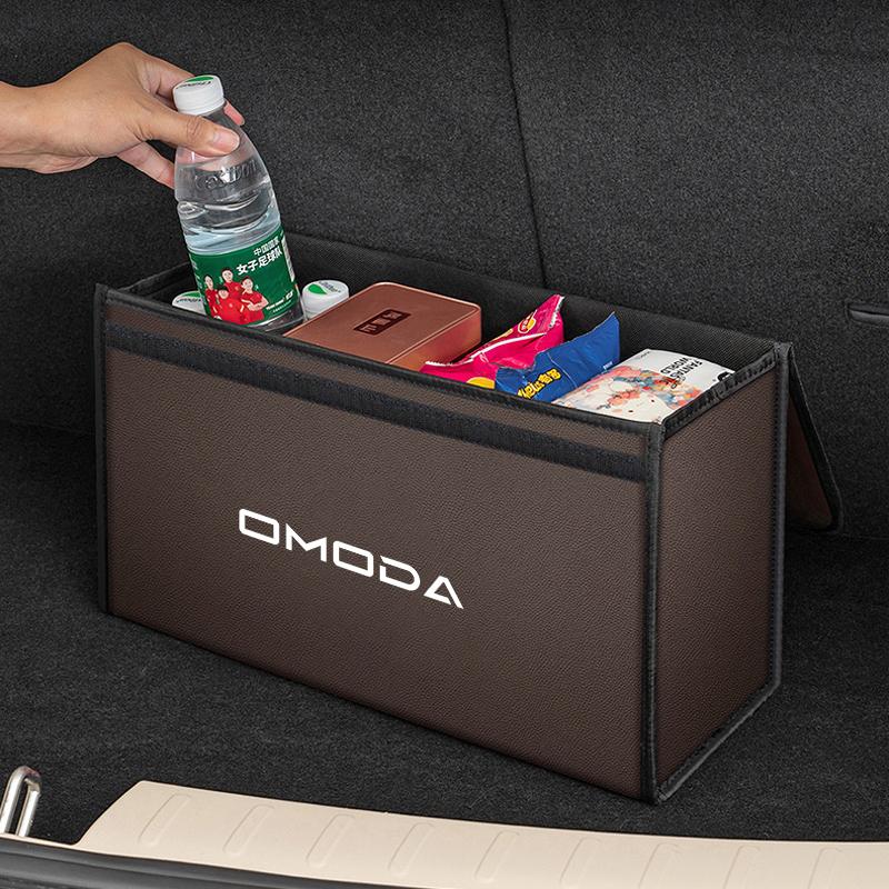 Car Trunk Storage Box For Chery OMODA 5 C5 OMODA E5 FX GT 2025 Organizer Foldable Stowing Tidying Bag Car Interior Accessories
