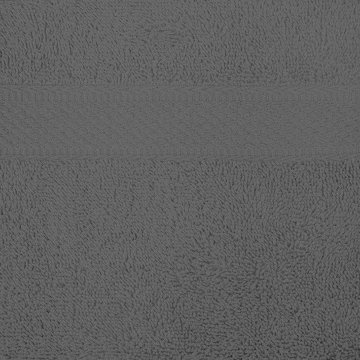 Cotton Hand Towel 500 Gr/m2 50x90 Cm LAGUNE Gray, by Soleil D'ocre