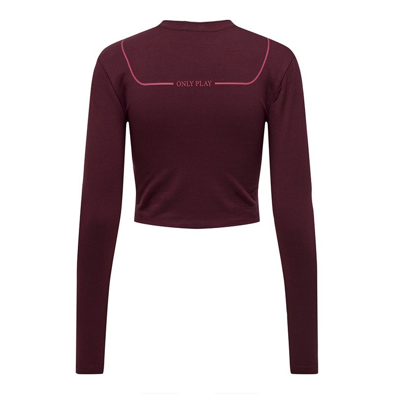 Укороченный топ ml Windsor Wine 15306383 t xs-xl Woman ONLY PLAY