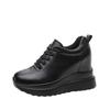 Sunday 2026 summer women's shoes new hole shoes platform muffin inner height increase casual cotton single shoes