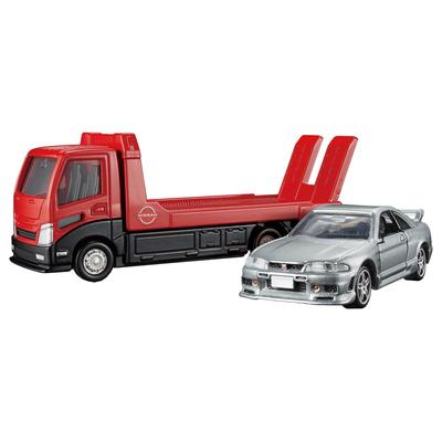 TAKARA TOMY Tomica Premium Tomica Transporter Nissan Skyline Mini Car Toy Ages GT-R (BCNR33) 6+