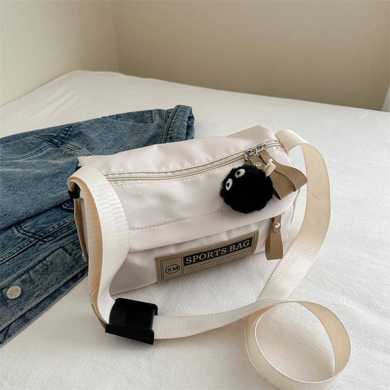 Korean Style Trendy Bag Summer New Simple Large Capacity Shoulder Bag Casual Commuter Crossbody Bag Women's Tote Bag