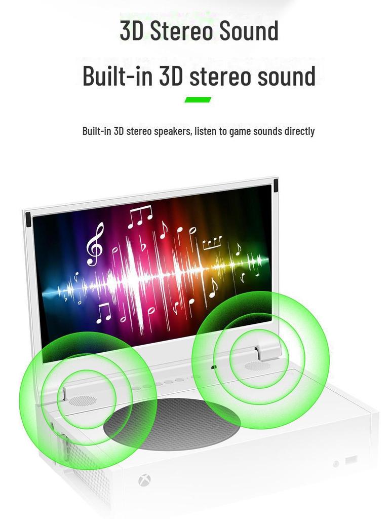 Портативный игровой дисплей GSTORY для Xbox Series S — встроенный внешний экран