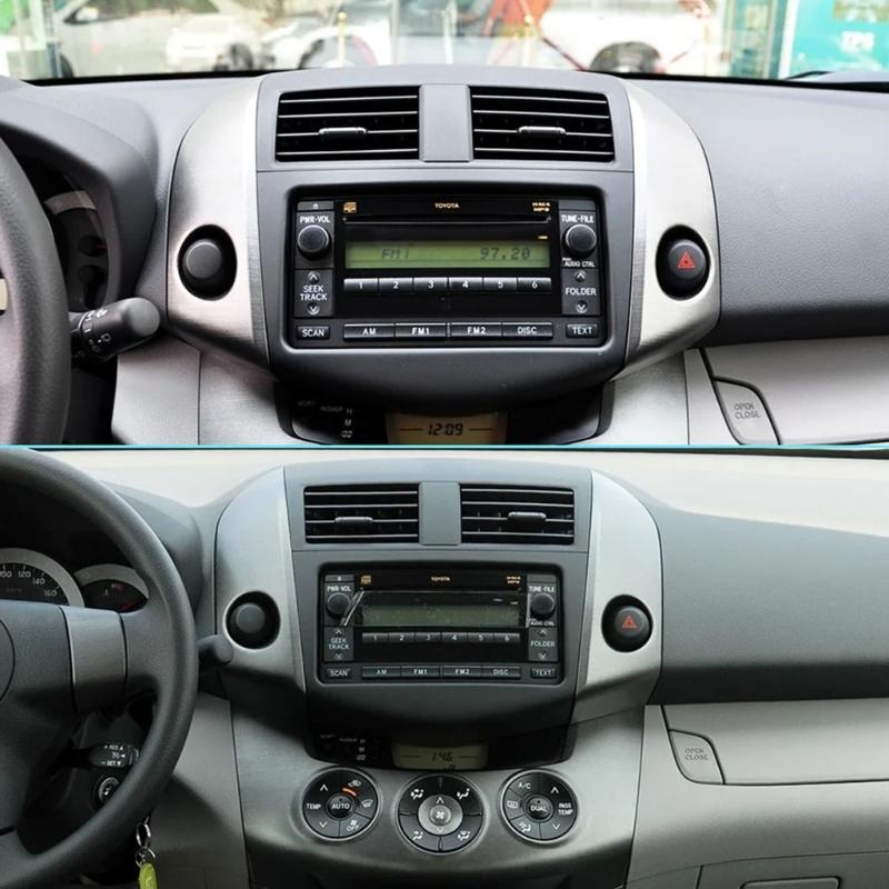 1 пара отделки приборной панели центра автомобиля 55412-42060 55413-42070 для 55412-42060-B0 55413-42070-B0 рамка приборной панели