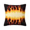 Luxury Red Hot Fire Racing Flames Cushion Covers xcm Velvet Throw Pillow for Car Square Pillowcase Home Decorative