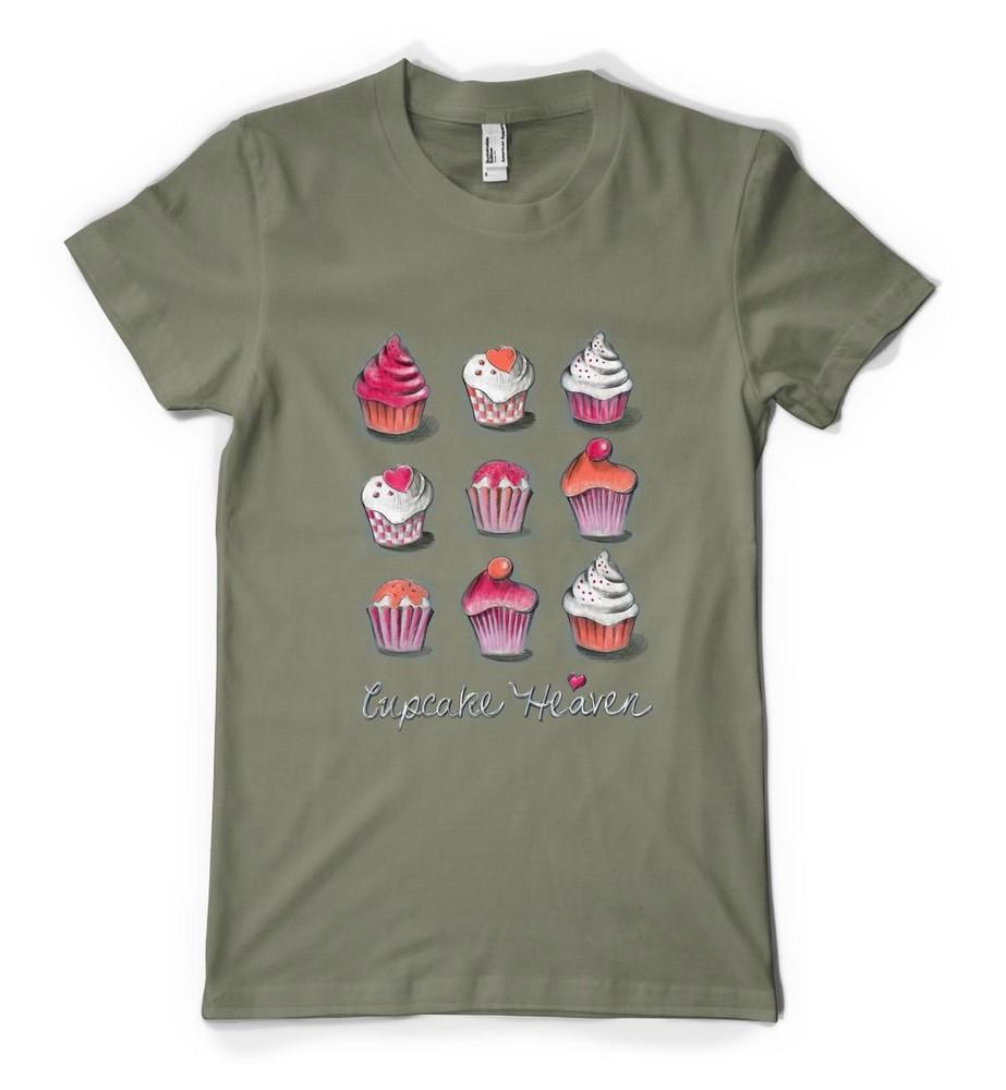Bnwt Personalisation Cupcake Heaven Food Dessert Baking Adult And Kids TShirt