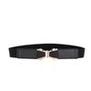 Clothing Supplies Wide Waist Belt Elastic Buckle Dress Strap Retro Waistband  Women
