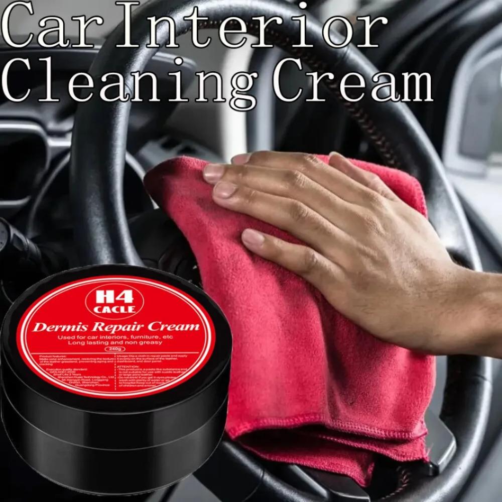 H4Cacle Car Interior Renovation Coating Dashboard Seat Cleaning Dustproof Maintenance Polishing Coating Paste Car Cleaning
