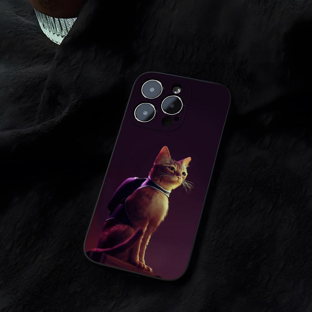 Чехол для телефона Stray Cat Game Funda Для Iphone 14 16 17 13 11 15ProMax 12 Pro Max Mini Xr 16e Plus Cover