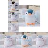 Charming Fluffy Penguin Plush Keychain Cozy Pp Cotton Filled Collectible Gift